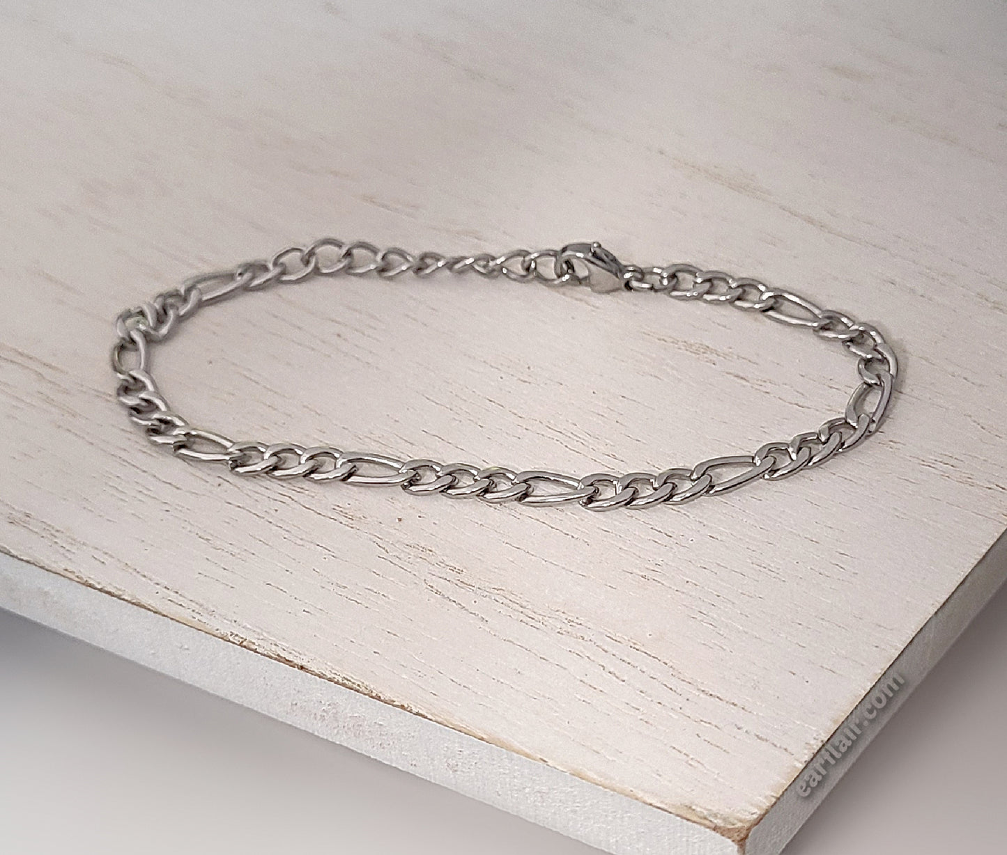 Stainless Steel Adjustable Figaro Bracelet / Anklet