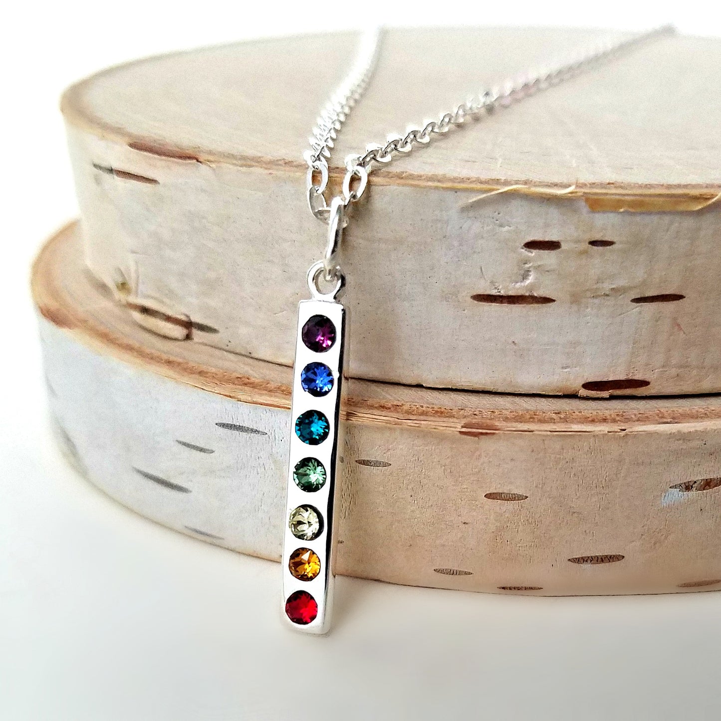 Sterling Silver Chakra Charm -- EF0162