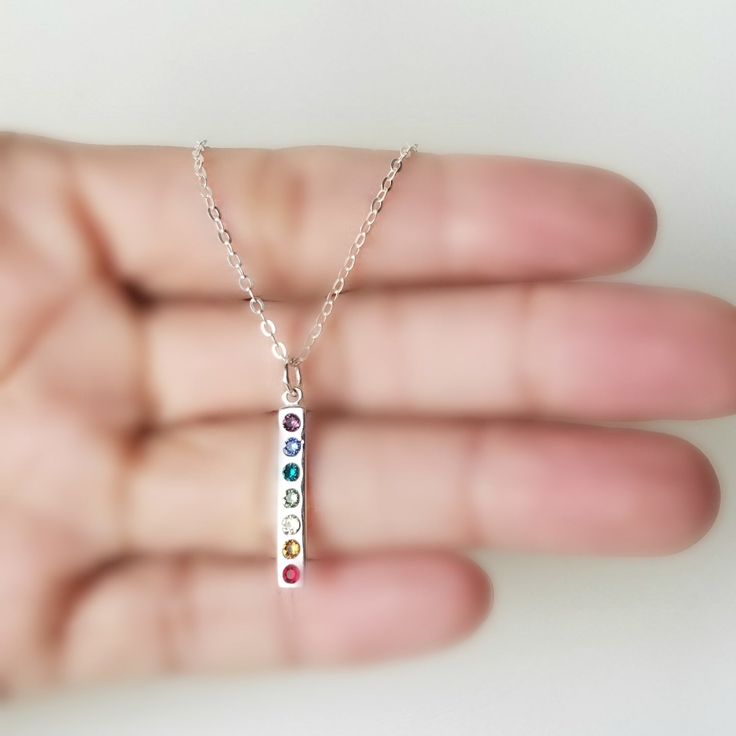 Sterling Silver Chakra Charm -- EF0162