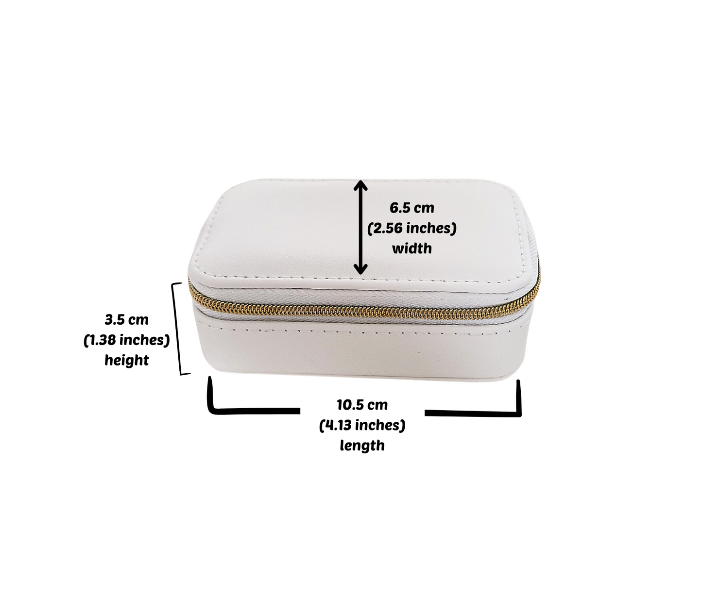 Mini Personalized Jewelry Travel Case