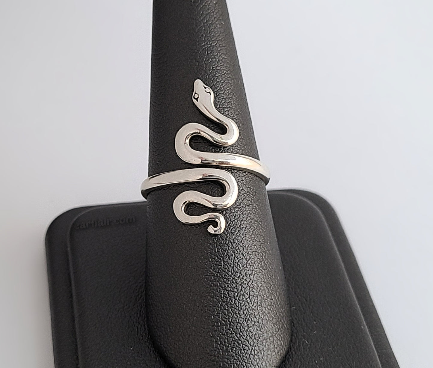 Sterling Silver Adjustable Snake Ring