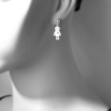 Load image into Gallery viewer, Sterling Silver Robot Charm -- EF0060
