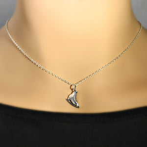 Sterling Silver Ice Skate Charm -- EF0083