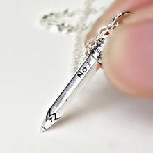Load image into Gallery viewer, Sterling Silver Pencil Charm -- EF0094
