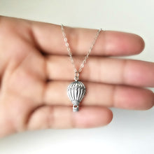 Load image into Gallery viewer, Sterling Silver Hot Air Balloon Charm -- EF0100
