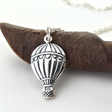 Load image into Gallery viewer, Sterling Silver Hot Air Balloon Charm -- EF0100
