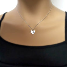 Load image into Gallery viewer, Sterling Silver Heart/Heartbeat Charm -- EF0101
