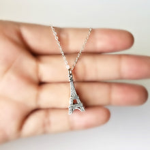 Load image into Gallery viewer, Sterling Silver Eiffel Tower Charm -- EF0119
