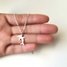 Load image into Gallery viewer, Sterling Silver Dolphin Charm -- EF0123
