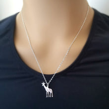 Load image into Gallery viewer, Sterling Silver Giraffe Charm -- EF0124
