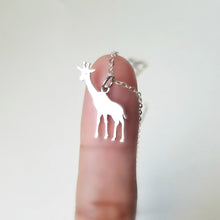 Load image into Gallery viewer, Sterling Silver Giraffe Charm -- EF0124
