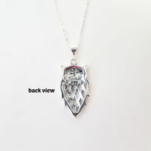 Load image into Gallery viewer, Sterling Silver Owl Pendant -- EF0143
