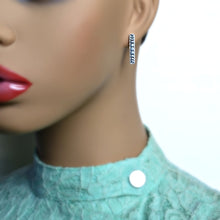 Load image into Gallery viewer, Sterling Silver Moon Phase Post Earrings -- EF0166
