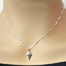 Load image into Gallery viewer, Sterling Silver Ice Cream Cone Charm -- EF0175
