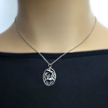 Load image into Gallery viewer, Sterling Silver Underwater Fish Charm -- EF0189
