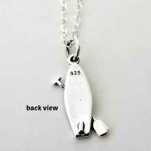 Load image into Gallery viewer, Sterling Silver Paddle Board Charm -- EF0200
