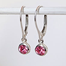 Load image into Gallery viewer, Sterling Silver Birthstone Charm Necklace -- EF0219

