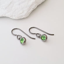 Load image into Gallery viewer, Hypoallergenic Birthstone Dangle Earrings -- EF0225
