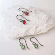 Load image into Gallery viewer, Hypoallergenic Birthstone Dangle Earrings -- EF0225
