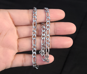 Stainless Steel Figaro Anklet