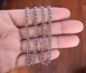 Stainless Steel Twist Chain Wrap Anklet