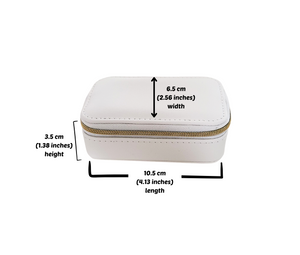 Mini Personalized Jewelry Travel Case
