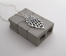 Load image into Gallery viewer, Sterling Silver Owl Pendant -- EF0143
