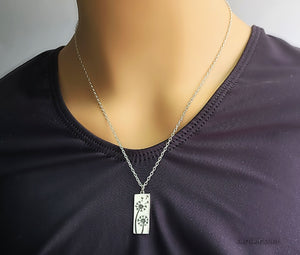 Sterling Silver Dandelions Charm -- EF0256