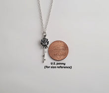 Load image into Gallery viewer, Sterling Silver Long Stemmed Rose Charm
