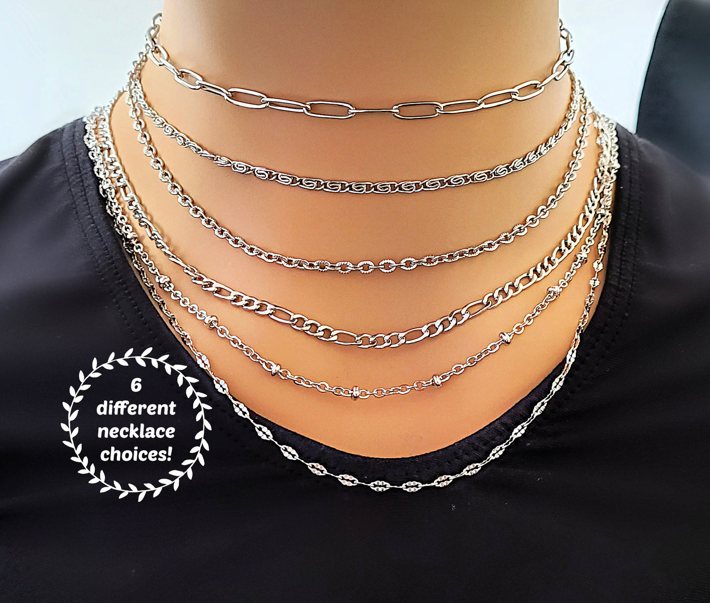 Stainless Steel Non Tarnish Necklaces N283